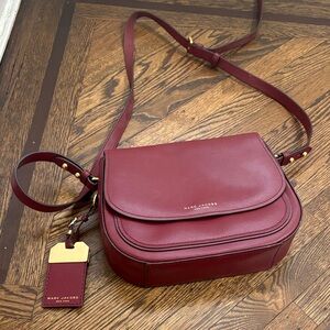 Marc Jacobs Deep Red Crossbody Bag